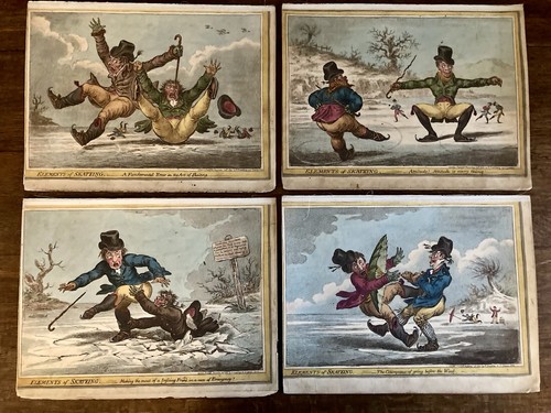 James gillray set four - james,