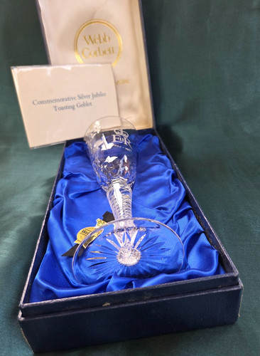 Webb corbett toasting goblet - corbett,