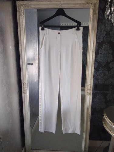 Women blumarine trousers - trousers, beige