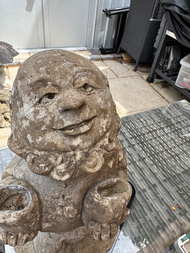 Concrete garden statue a - of,