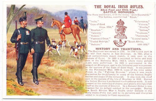 The royal irish rifles - royal, rifles,