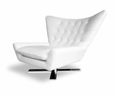 Rotating Leather Armchair