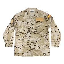 Genuine Spanish Army M09 Desert Combat Shirt Lightweight Jacket Urban Camo NEW
