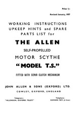 Oxford Allen scythe manual