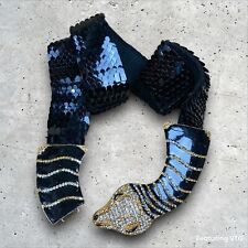 Vintage Art Deco Snake Belt Size Large (stretches) Decent Condition stunning 
