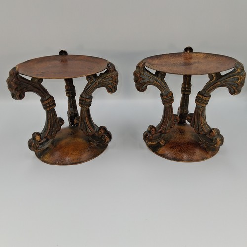 Pair antique style heavy - antique,