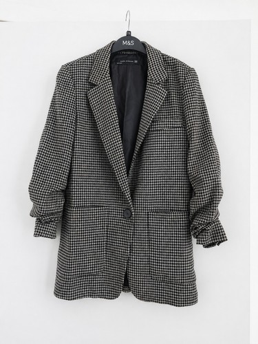 Zara woman houndstooth - zara,