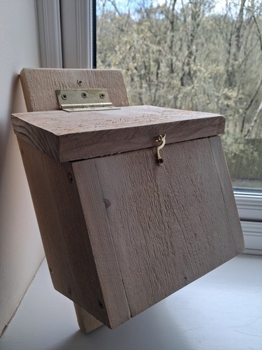 Handmade wooden hinged - handmade,