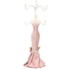 ­Necklace Display Stand Model Shaped Jewelry Earrings Storage Stand Organizer