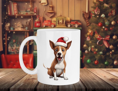 Basenji dog funny christmas - funny,