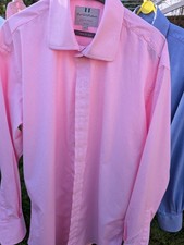 Harvie & Hudson pink and white