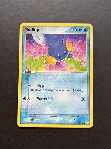 Pokémon tcg mudkip - tcg, crystal