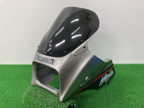 Gpz900r upper cowl silver - gpz900r,