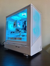 White Gaming PC Ryzen 5 3500x