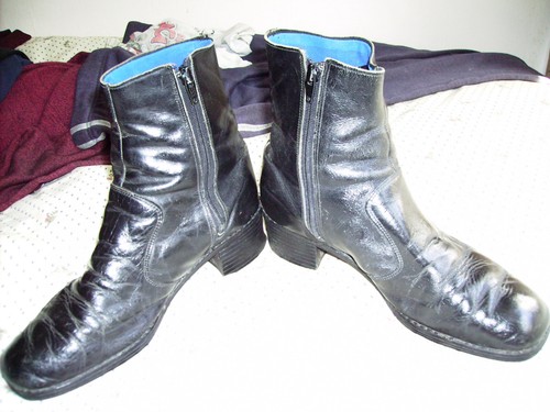 Mens vintage dress boots - dress, 7