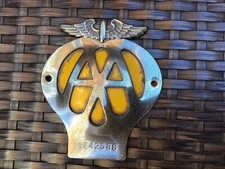 AA Badge Vintage Original