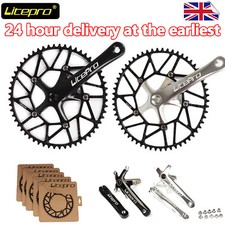 Litepro Bicycle Folding Road Bike Crankset 130BCD Single-Speed Chainring Crank