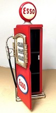 Retro Petrol Pump Esso Cabinet Storage CD DVD  Art Deco Shabby Chic