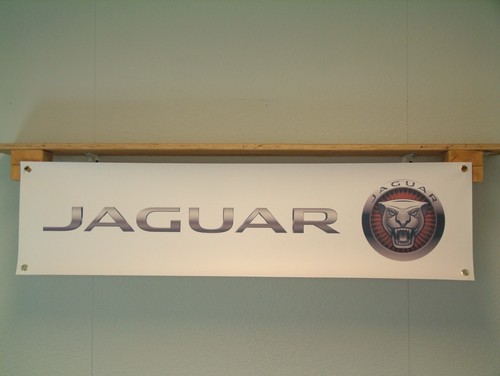 Jaguar banner car workshop - jaguar, jag