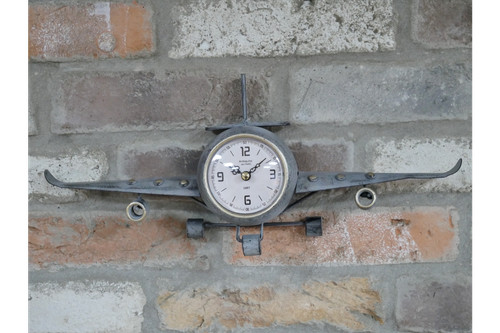 42cm aeroplane fighter clock - aeroplane,