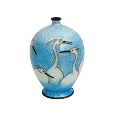 Japanese Ginbari Cloisonne