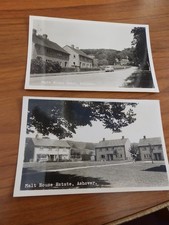 Postcards Malt House Estate & Malt House Lane, ASHOVER Derbyshire
