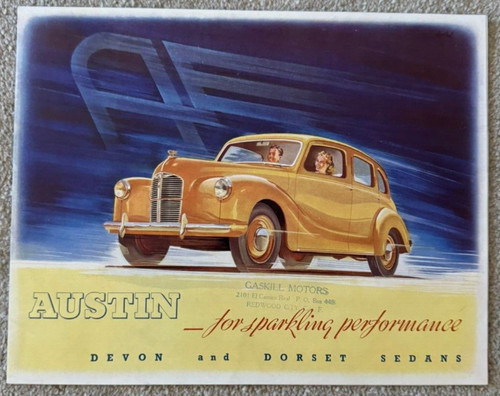 Austin devon dorset sedans - devon,