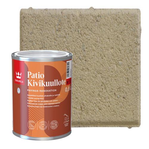 Tikkurila patio paving - patio,