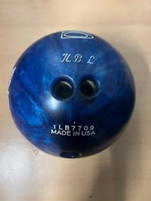 BRUNSWICK Z ZONE Blue Tenpin Bowling Ball Vintage (Free P+P)