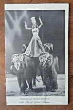 Bertram Mills Circus Tour of Great Britain 1958 Elephants