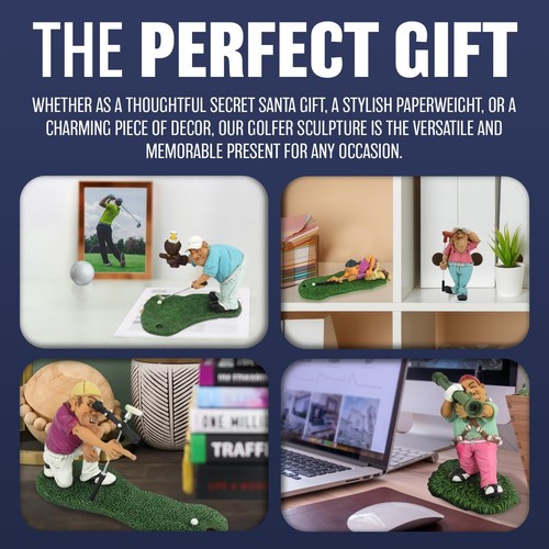 Golf figurines golfer mens - golf,