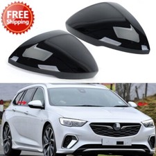 Pair Gloss Black Wing Mirror