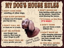 My dog's house rules German