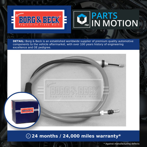 Handbrake cable fits renault - cable,