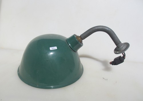 Vintage enamel light shade - enamel,