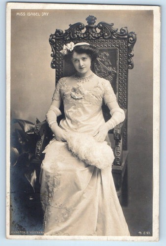 C1910 miss isabel jay - c1910's,