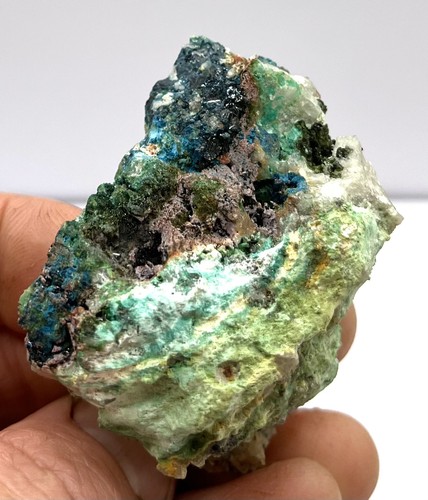 6cm clinoclase olivenite - clinoclase,