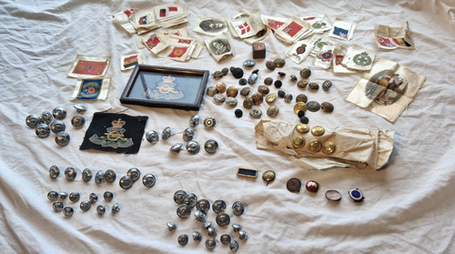Mixed lot military - military, &