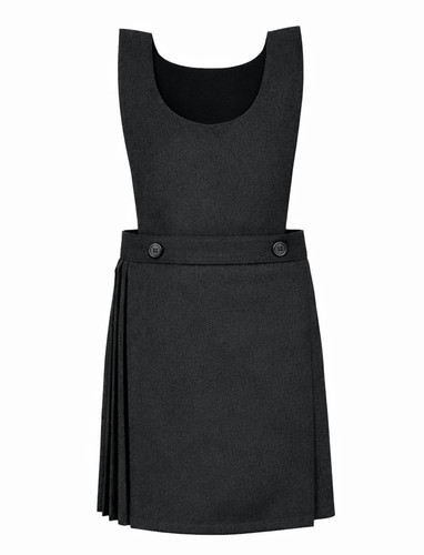 Girls school bib pinafore - girls,