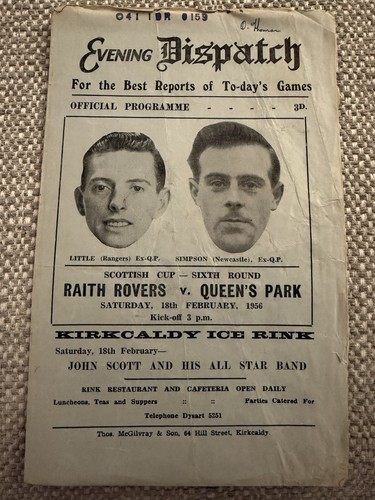 Raith rovers queen park - queen’s,
