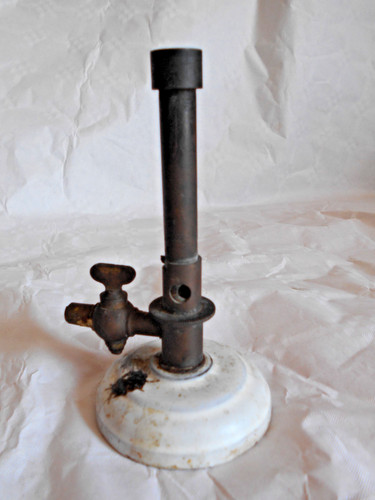 Vintage bunsen burner french - bunsen,