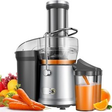 2L Juicer Machines Juicers Whole Fruit and Vegetable with Larger 81mm Feed Chute