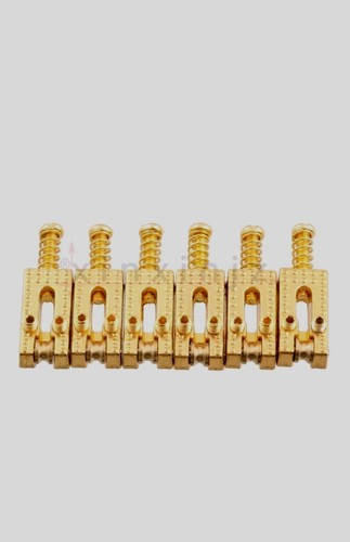 6pcs bridge tremole saddles - bridge,