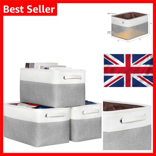Fabric storage baskets set - baskets,