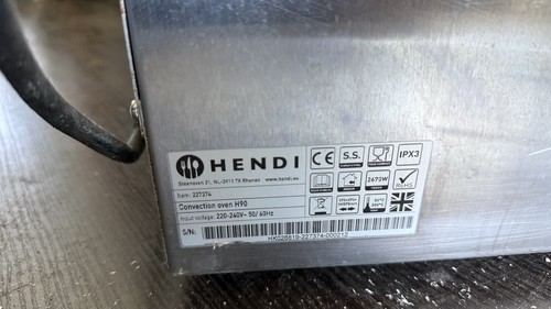 Hendi h90 commercial - hendi,