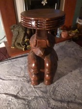 Antique Wooden Elephant  Hand