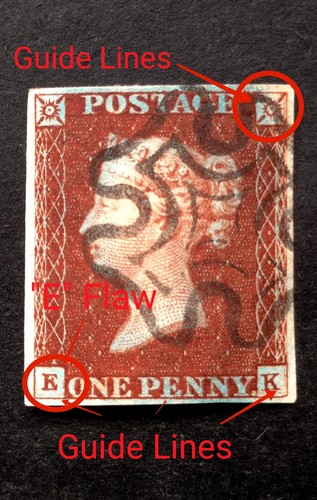 Queen victoria penny red - gb,
