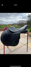GFS Monarch VSJ Saddle 17inch S612 Black Adjustable