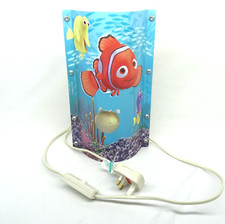 Finding Nemo Kool Lite Lamp and Lampshade Bedside Table lamp light Rare unusual