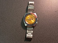 Vintage Sorna Chrono Wrist Watch 17 Jewels Swiss Made